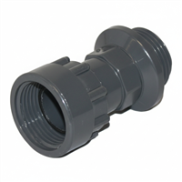 Raccord union PVC 32 - Manchon union droit Mâle / Femelle 1" - DN25 - PN10