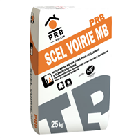 Micro-béton rapide fibré noir pour scellement élément de voirie - PRB SCEL VOIRIE MB - sac de 25 kg