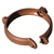 COLLIER A BRIDE DN.80 ASPECT CUIVRE