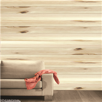 Lambris intérieur en Pin naturel - Petits noeuds - Profil Grain d'orge - 10 x 90 mm - L.2 m