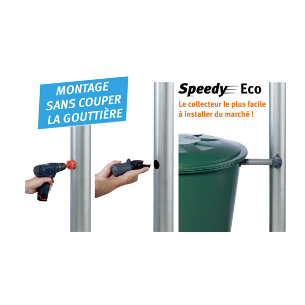 COLLECTEUR SPEEDY ECO GRIS