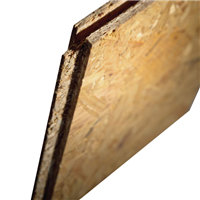 Dalle OSB 4 - 4 bords rainurés et languetés - SterlingOSB4-Zero - 675 MM x 2500,0 MM - ép. 22,00 MM