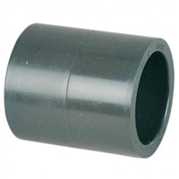 Manchon PVC à coller pour plomberie de piscine - diamètre 63 mm