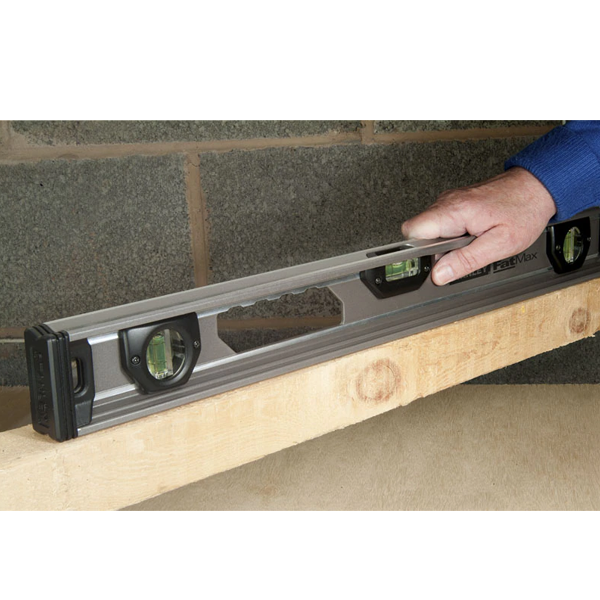 Niveau à bulle profilé Stanley I-BEAM Fatmax Pro 3 fioles 180 cm