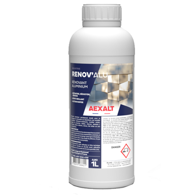 Nettoyant pour aluminium - Renov'Alu Aexalt - Bidon de 1 L