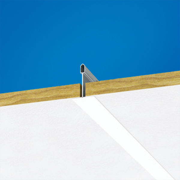 Dalle de plafond acoustique - Ecophon Advantage A - Bords A (droits) - 600,0 MM x 600 MM - ép. 20,00 MM - Blanc