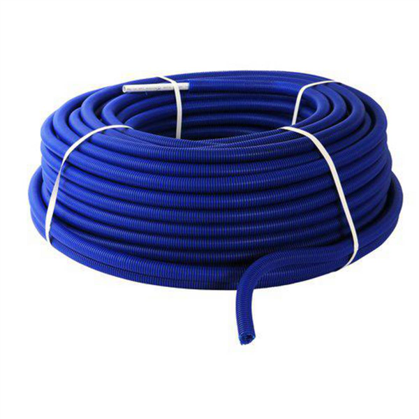 TUBE FLUXO FOURREAU BLEU COURONNE 100M D.16