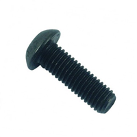 Vis à métaux tête bombée 6 pans creux BHC - ISO 7380 Classe 10.9 - brut - M6 x 30 mm - boîte de 200