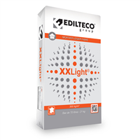 Mortier XXLight® léger prêt à l'emploi thermo-acoustique et fibré Edilteco - Sac de 70 L