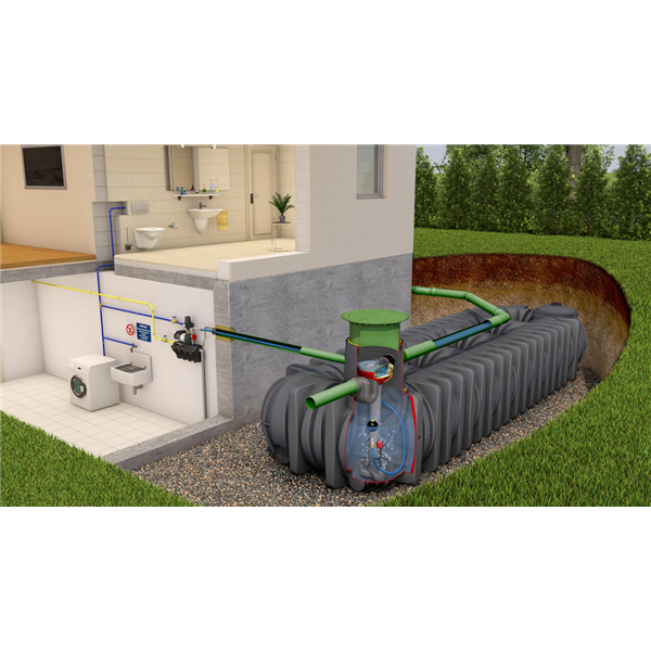 Kit Habitat Platine XL Eco-Plus - Passage piétons 10 000 L