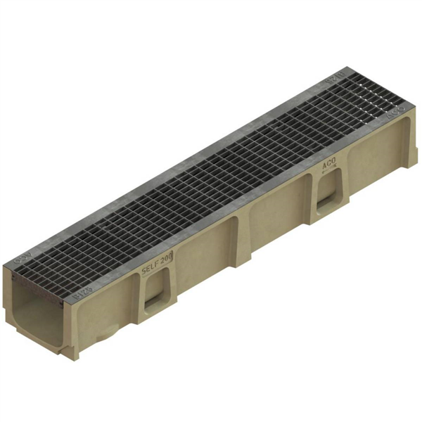 ACO SELF 200 BP GRILLE CAILLEBOTIS ACIER GALVANISE B125