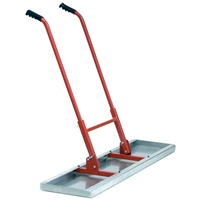 Lisseuse à béton Aluminium - Taliasol Taliaplast - hauteur et angle réglables - largeur 31,0 CM - longueur 1,34 M