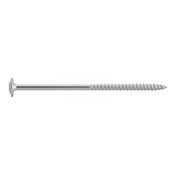 Vis bois charpente Acton inox A2 tête plate large Torx 8 x 100 mm - boîte de 50