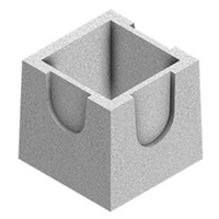 Rehausse H:26 pour boîte pluviale 30X30 ext.