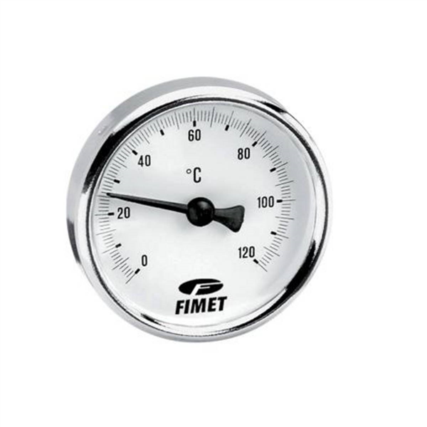 THERMOMETRE 63 AXIAL PLONGEUR 45 CADRAN 0 / 120°