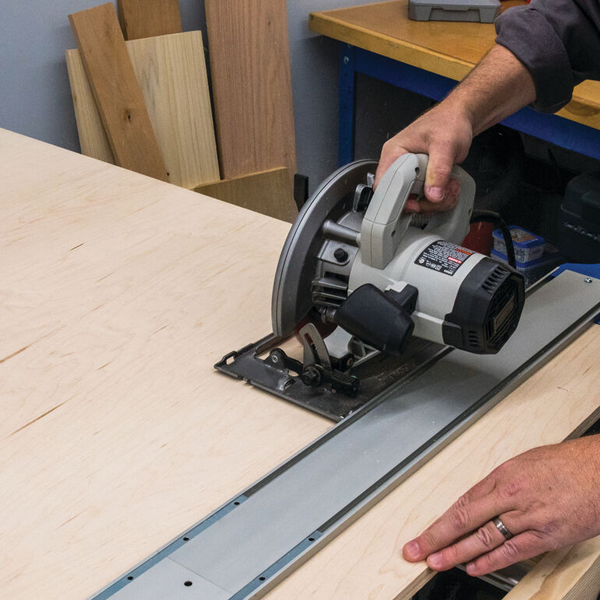 Guide de bord droit XL pour scie circulaire Kreg KMA4700 - découpe jusqu'à 244 cm