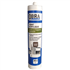 Mastic acrylique pour joints et fissures du bâtiment - Obra - Cartouche de 300 MLT couleur Brun