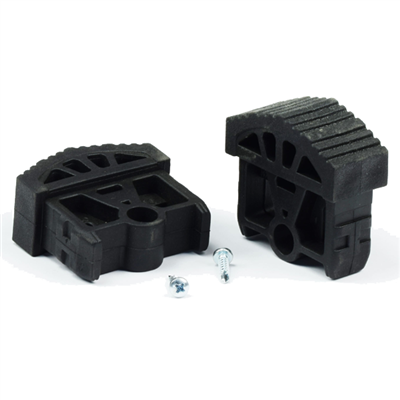 Sabots caoutchouc pour échelle Tubesca de section 76 x 22 mm - lot de 2
