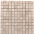 Mosaïque pierre naturelle calcaire TRAVERTIN - Light mix - 2,3 x 2,3 cm - Plaque 30 CM x 30 CM - Ép.10 MM