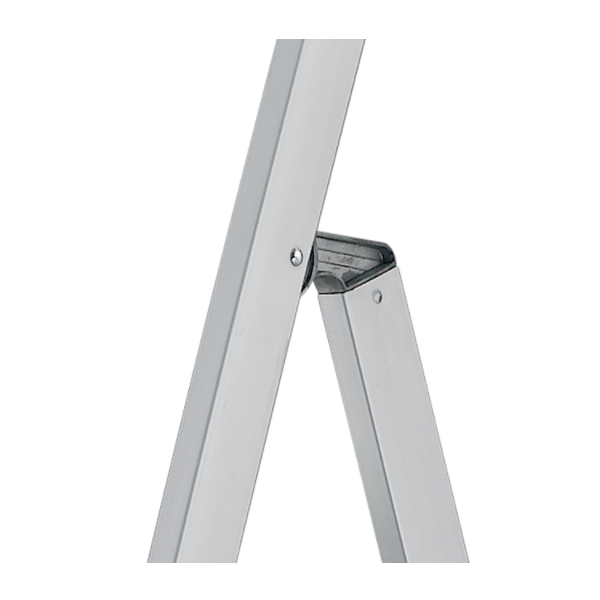 Escabeau 8 marches - MP PRO Tubesca - Hauteur d'accès 3,76 m Hauteur plateau 1,76 m - Alu anodisé