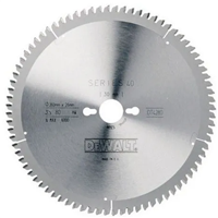 Lame de scie circulaire stationnaire extrême workshop 260x30mm - Dewalt - 80 dents