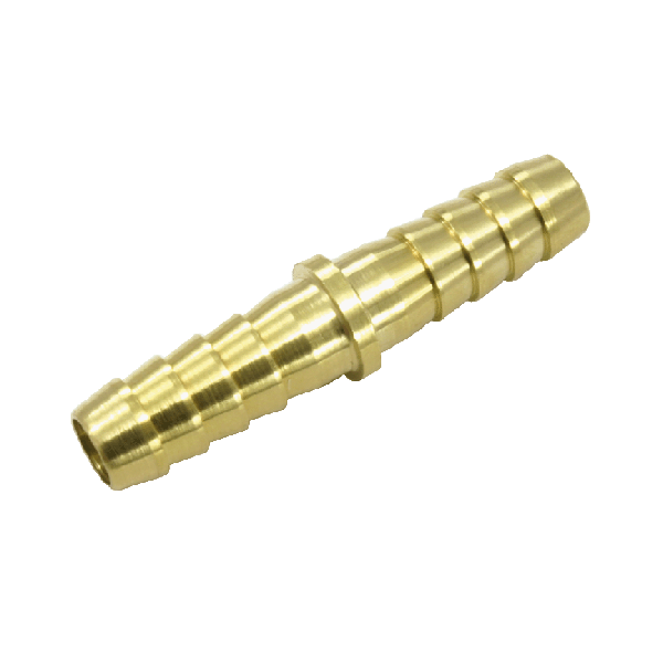 Jonction double Prevost en laiton nickelé pour tuyau de 10 mm - lot de 2