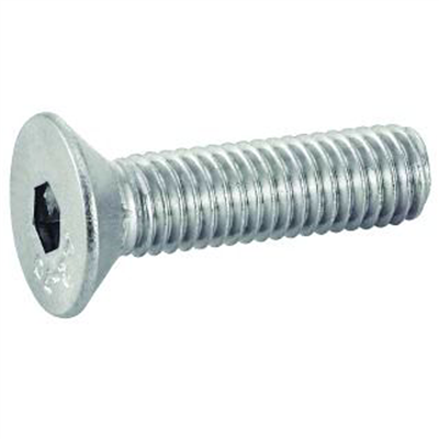 Vis à métaux tête fraisée 6 pans creux FHC - DIN7991 Inox A2 - M6 x 10 mm - boîte de 200