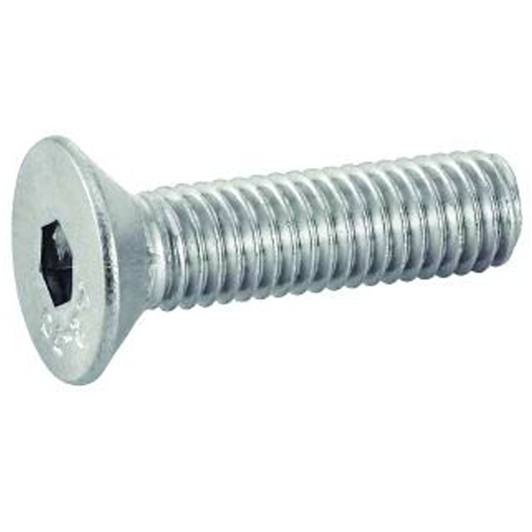 Vis à métaux tête fraisée 6 pans creux FHC - DIN7991 Inox A2 - M6 x 10 mm - boîte de 200