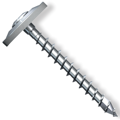 Vis faîtage Spax en inox A2 avec rondelle d'étanchéité EPDM - diamètre 4,5 MM - longueur 55,0 MM - boîte de 70