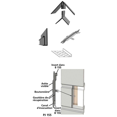 L58 BLANC LISSE VENTILEE     2,50M