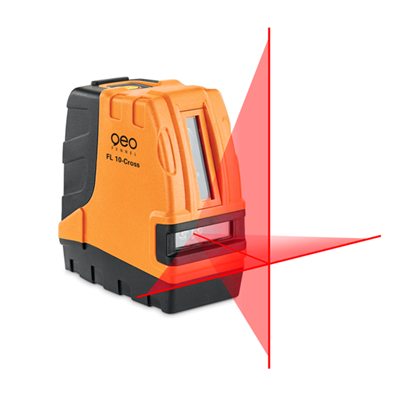 Laser de chantier croix Géo Fennel FL 10-CROSS ligne Rouge