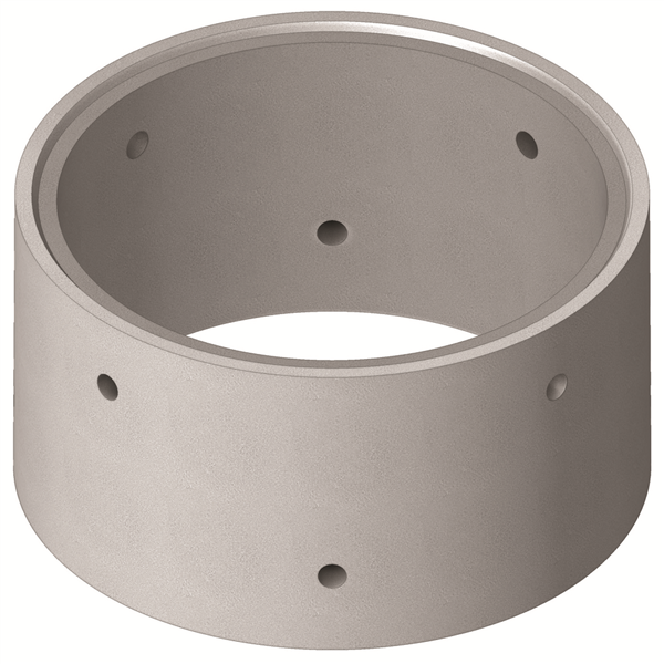 Buse de puits perforée diam.int:1,00m H:0,60m