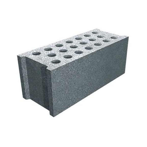 Bloc béton plein et perforé à enduire - résistance B80 - NF - 500 MM x 200 MM x 200 MM