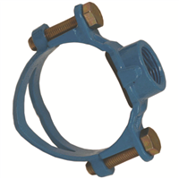 COLLIER  DE PRISE EN CHARGE PVC et PEHD DE 160, Bossage 40x3