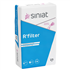 Plâtre à projeter pour étanchéité à l'air des murs maçonnées - Siniat R'Filter - sac de 25 kg