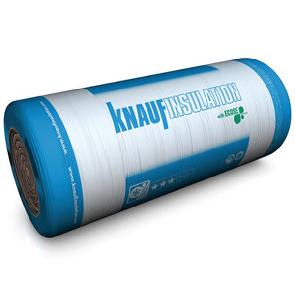 Rouleau laine de verre pour combles perdus et aménagés - KI FIT 037 Knauf - R=10,00 m².K/W - 2,00 M x 1,20 M - ép.370 MM