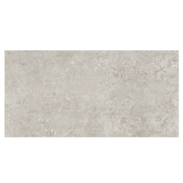 Carrelage intérieur grès cérame émaillé rectifié effet pierre Bold - 60,0 cm x 30,0 cm - Fairy Grey
