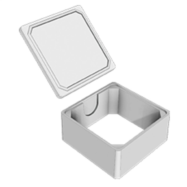 Couvercle armé plein pour boîte ANC 40x40 à joints