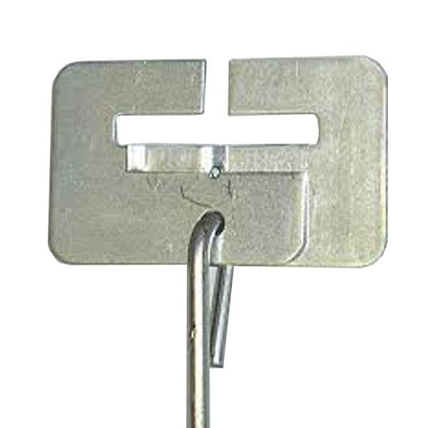 Attache suspente SPLP en acier galvanisé  - Fixation suspente sous ossature primaire largeur 40 mm - 100 pièces