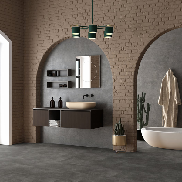 Dalle vinyle clipsable rigide et acoustique - Virtuo 55 Rigid Acoustic - 73,0 CM x 39,9 CM - ép. 5,70 MM - Latina dark