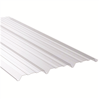 Plaque ondulée polycarbonate simple peau ONDUCLAIR PC Nervesco 1000 - 1,05x3,00 MM