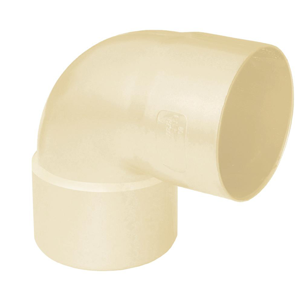 COUDE FXF 87° 30' DIAM.80 1.9MM SABLE