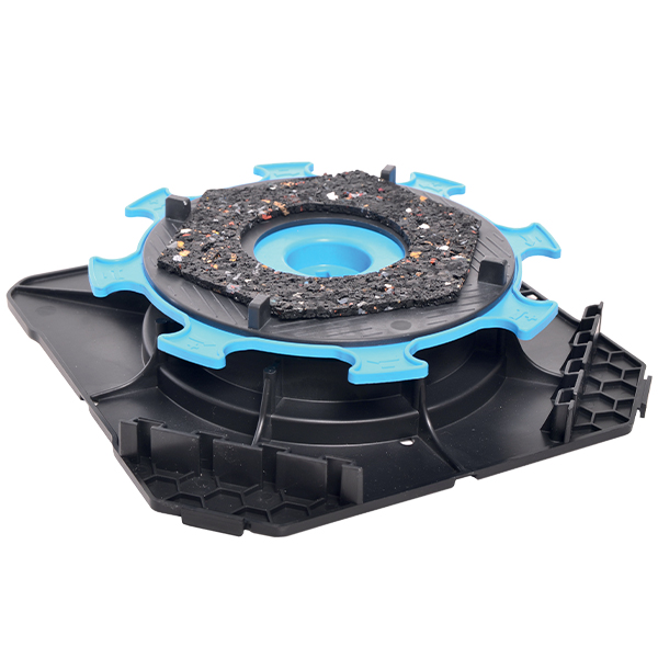 Plot pour terrasse en dalles Cleman Jouplast - hauteur réglable de 28 à 40 MM