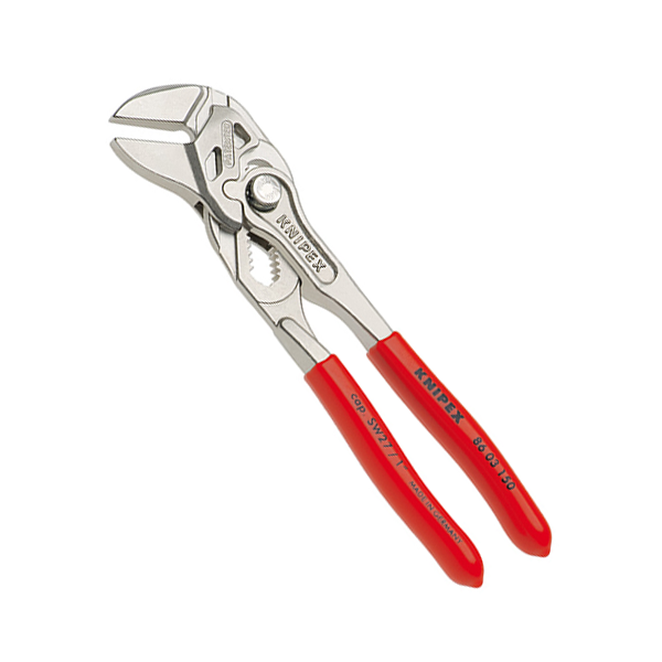 Pince clé gainée Knipex longueur 180 mm Diamètre maxi 40 mm