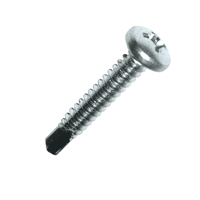 Vis autoperceuse acier zingue tete cylindrique empreinte cruciforme 4.2x016 - boîte de 500