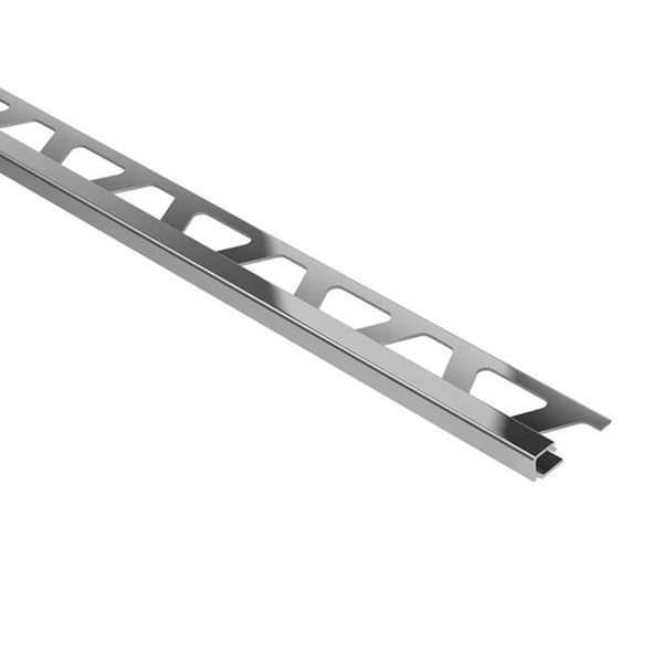 Profilé de finition pour angles sortants de carrelage Quadec - Alu chromé bril. - H = 10 MM - longueur 2,5 M
