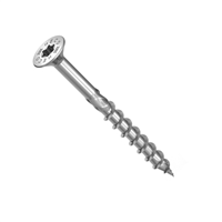 Vis à bois Heco Topix Plus Acier zingué - Tête fraisée Filetage partiel Empreinte HD30 - Ø6 x 70 mm - Boîte de 200