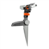 Arroseur canon sur pic métal Premium Gardena - Tête d'arrosage laiton - Réglable 75 à 490 m²
