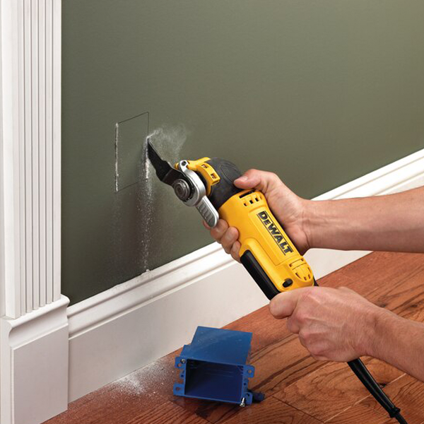 Lame bimétal pour Multicutter Dewalt - bois durs et PVC - 30 x 67 mm