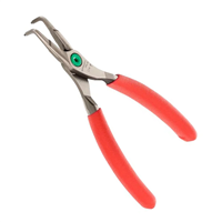 Pince de précision coudée 90° de circlips intérieurs Ø 8 à 13 mm - Facom - Longueur 130 mm